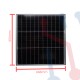 Panel Solar de Intemperie 80W