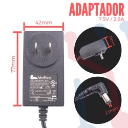Adaptador de Voltaje 7.5V 2.8A