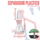 Separador Plástico 10mm Blanco