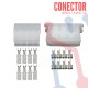 Conector 8 Pines Pareja AWG 18