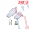 Conector 2 Pines Pareja AWG 20