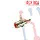 Jack RCA de Chasis Rojo