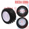 Rueda de Goma 37mm