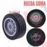 Rueda de Goma 21mm
