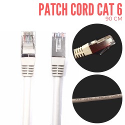 Patch Cord CAT6 Gris 0.9Mt