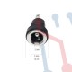 Jack Pequeño Chasis DC 2.1mm