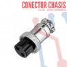 Conector Chasis Hembra 2 Pin GX16-2