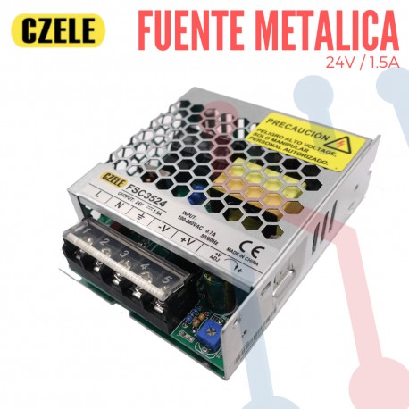 Fuente Suicheada 24V 1.5A 36W