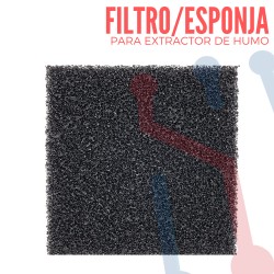 Filtro de carbón Activo para Extractor de Humo