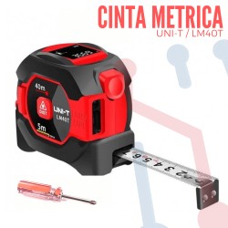 Cinta Métrica Láser UNI-T LM40T 40M