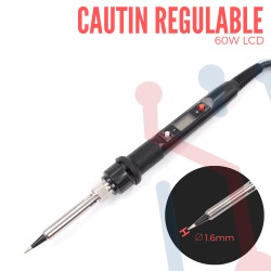 Cautín Regulable 60W (LCD)