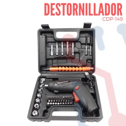 KIT Destornillador Recargable 250 rpm