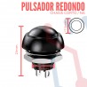 Pulsador Negro Chasis Corto NA 12mm