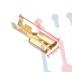 Terminal No Aislada Plana AWG 20-16 (100 UND)