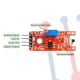 Tarjeta sensor de temperatura NTC