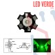 Led 3W Verde con Disipador