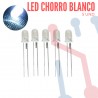 Led Chorro 5mm Blanco (5 Pcs)