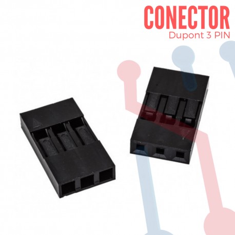 Conector Dupont o Crimp 3Pin