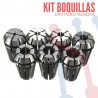 Kit de Boquillas ER11 para Mandril 7Pcs 1 A 7mm