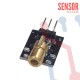 Laser de 5mW en Tarjeta