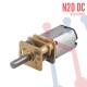 Micro Motorreductor 6V 500rpm 1.1Kg/cm