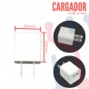 Cargador USB 5V 1A Blanco