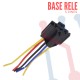 Base para Relevo 5 Pines Negro
