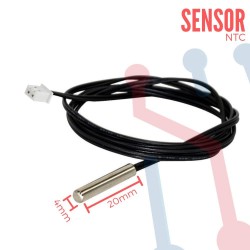 Sensor de Temperatura 10K±1% 3435 en Sonda 1 Metro