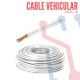 Cable Vehicular AWG 16 Blanco X Metro
