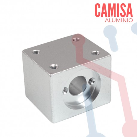 Camisa en Aluminio Para Tuerca Trapezoidal T8