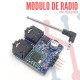 Módulo de Radio Estéreo FM TEA5767