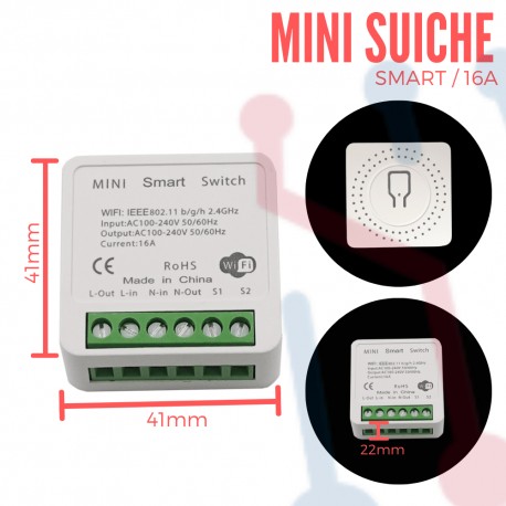 Mini Suiche WIFI 16A