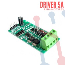 Driver Puente H para 1 Motor DC 5V-27V 5A