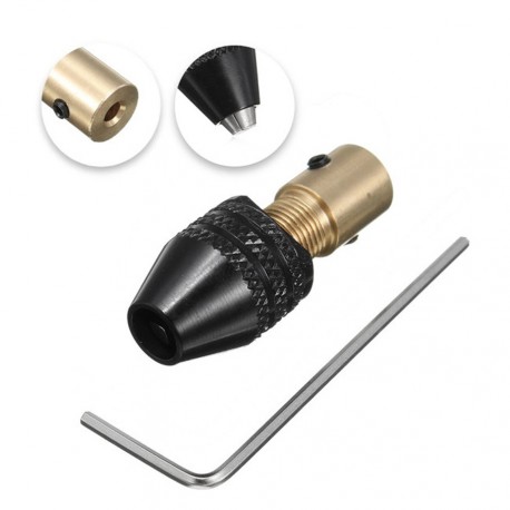 Mini Mandril para Motor DC con Eje de 3mm
