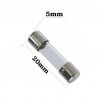 Fusible Corto en Vidrio 20x5mm 250mA