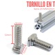 Tornillo en T M5x12MM (2020/2040)