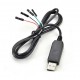 Conversor USB tipo A a TTL 4 Pines con PL2303HX