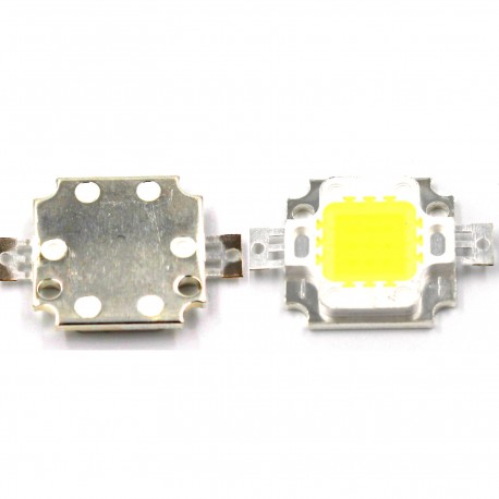 Led de Potencia Blanco Frio 10W-12v con Disipador