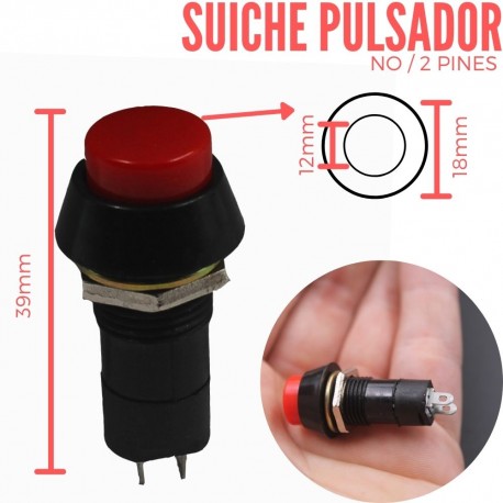 Suiche pulsador de chasis