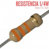 Resistencia 33K Ohm 1/4 W (10 Pcs)