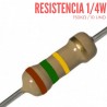 Resistencia150K Ohm 1/4 W (10 Pcs)
