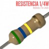 Resistencia 560K Ohm 1/4 W (10 Pcs)