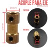 Acople Rigido 5X5MM
